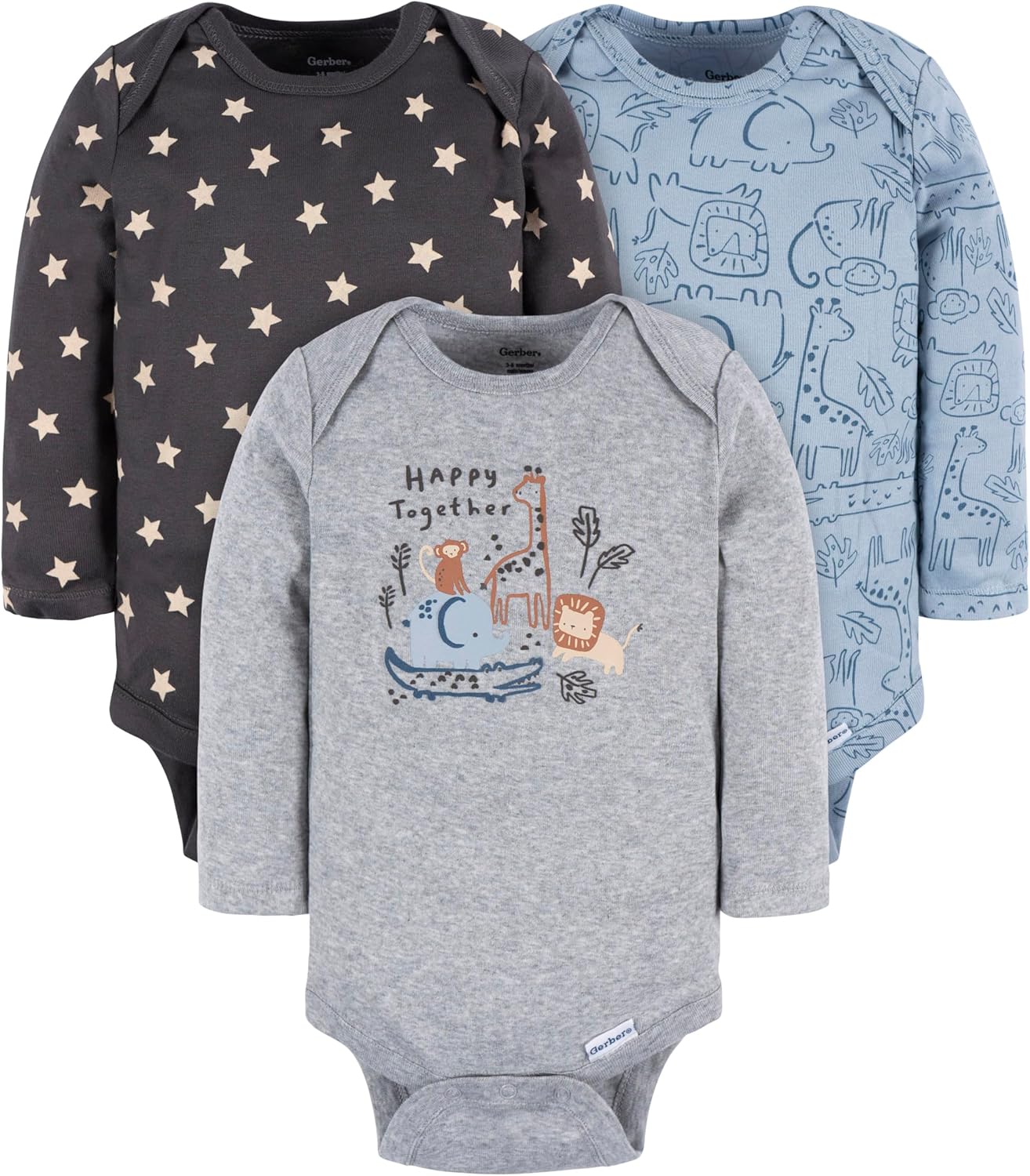 Detalle 2 de Gerber Coffret cadeau Layette 12 pièces pour bébés garçons et filles
