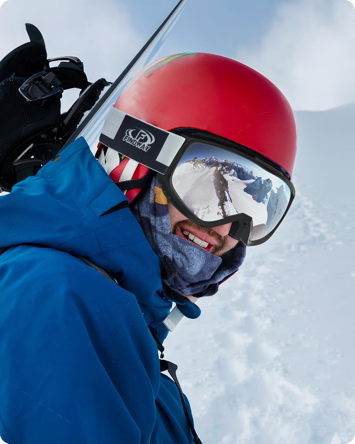 Detalle 2 de Findway Ski Goggles OTG with UV400