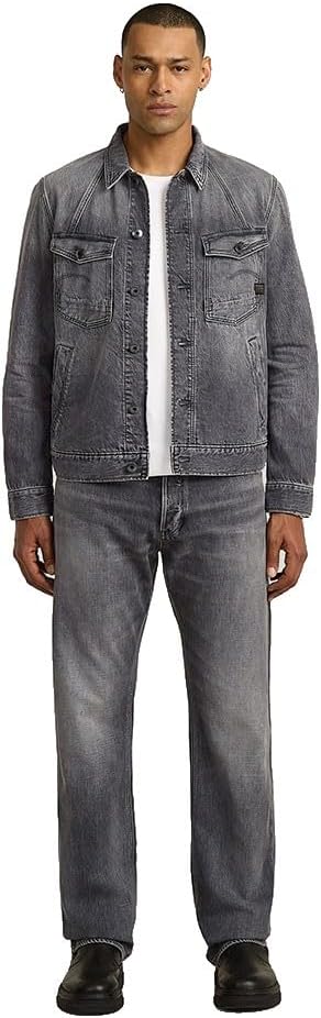 Detalle de G-STAR Herren A-Line Slim Jacket (grau)