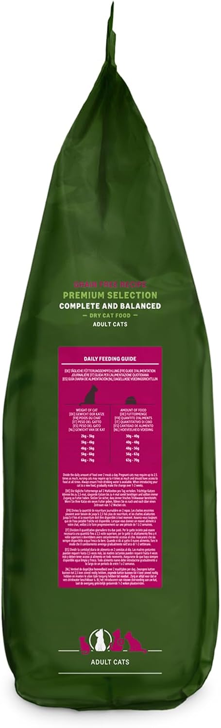 Detalle 1 de by Amazon Katzenfutter für ausgewachsene Katzen – Fein zubereitetes Trockenfutter mit Lachs, 3 kg