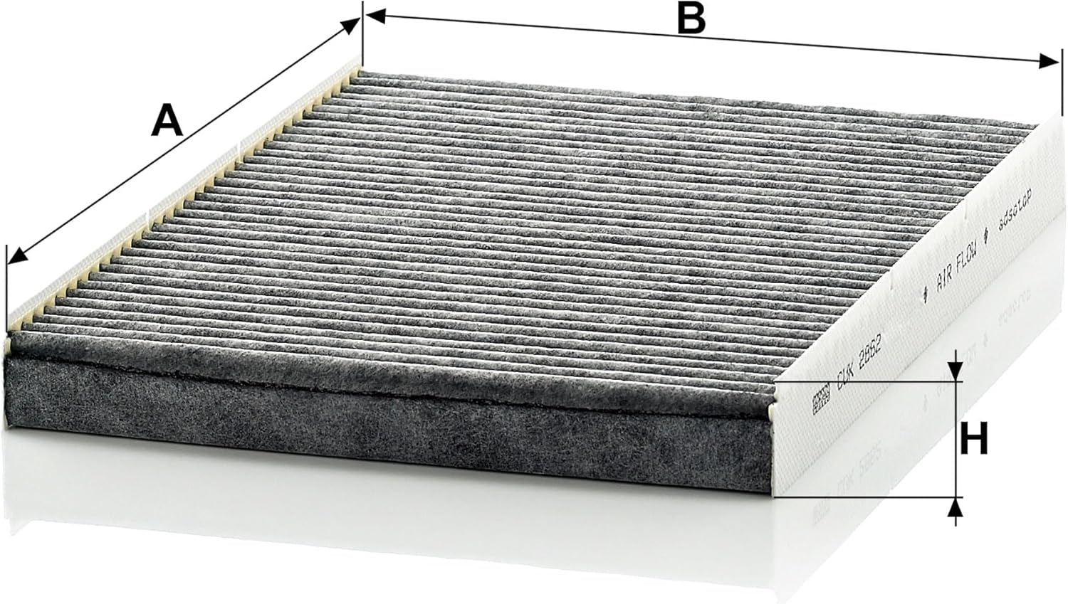 Detalle de MANN-FILTER CUK 2862 Filtre d'habitacle