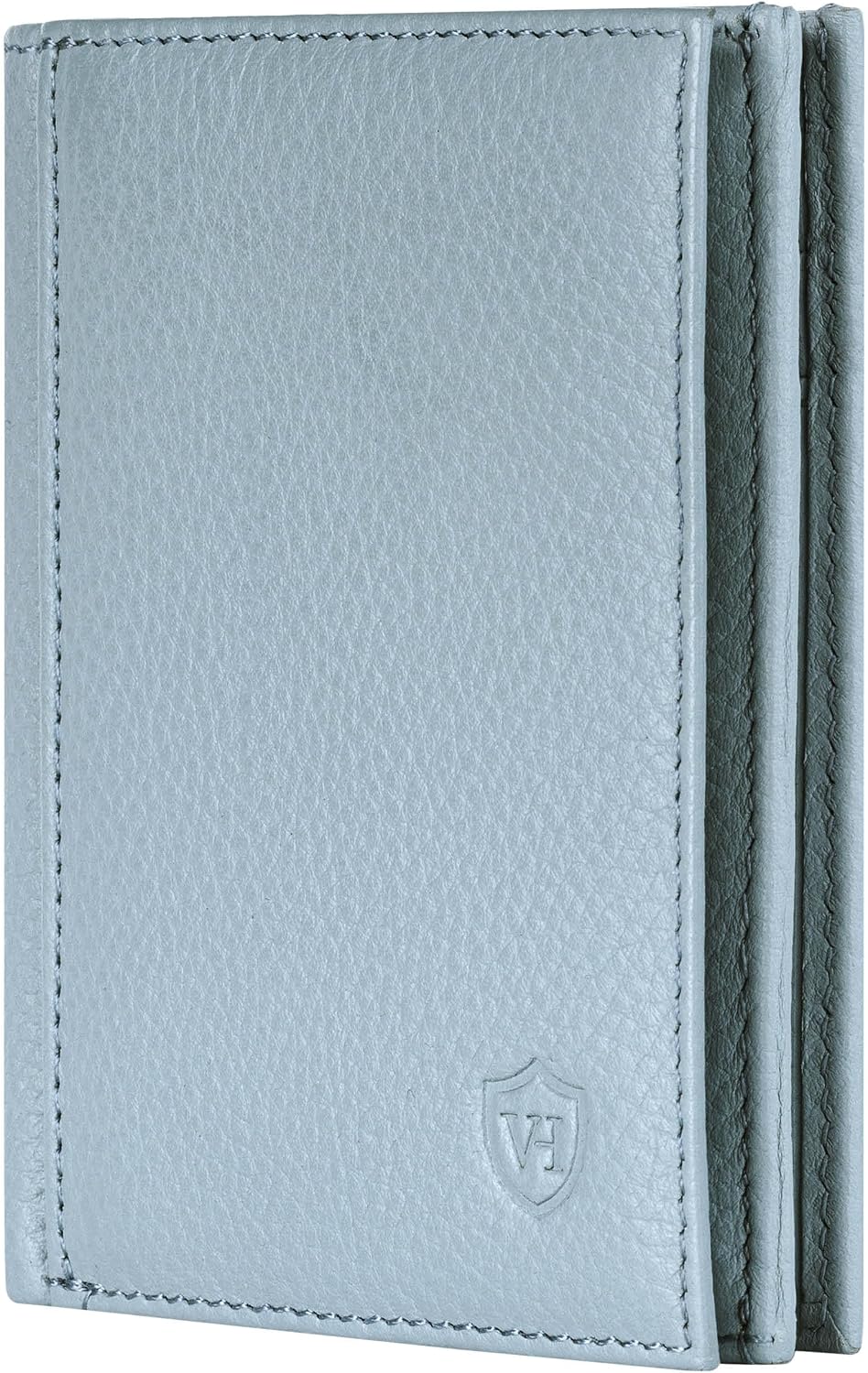 Detalle 2 de VON HEESEN Leder Geldbörse mit Münzfach RFID Schutz