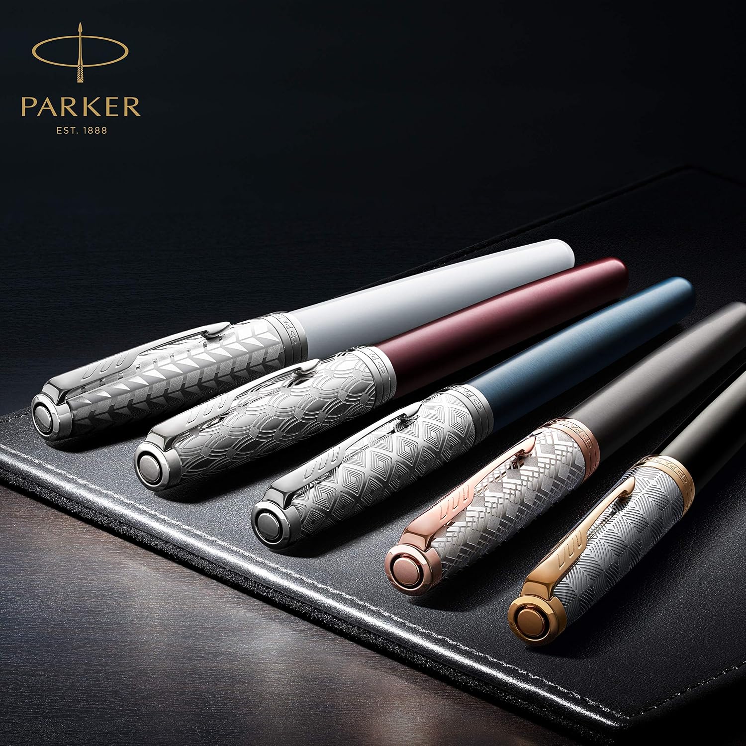 Thumbnail 6 de Parker Sonnet Penna a sfera Laccata Metal & Grey oro rosa ✒