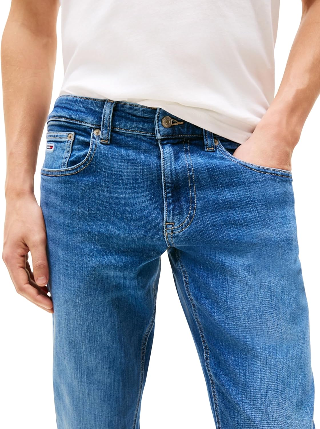 Thumbnail 2 de Tommy Jeans Men’s Scanton Slim Stretch : jean slim homme confortable, 5 poches