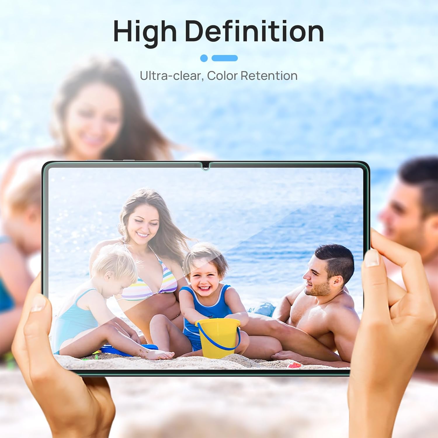 Thumbnail 6 de Gerutek 2-Pack Tempered Glass Screen Protectors for Honor Pad 10 / Honor Pad 9 (12.1-inch, Ultra Clear, Anti-fingerprint)