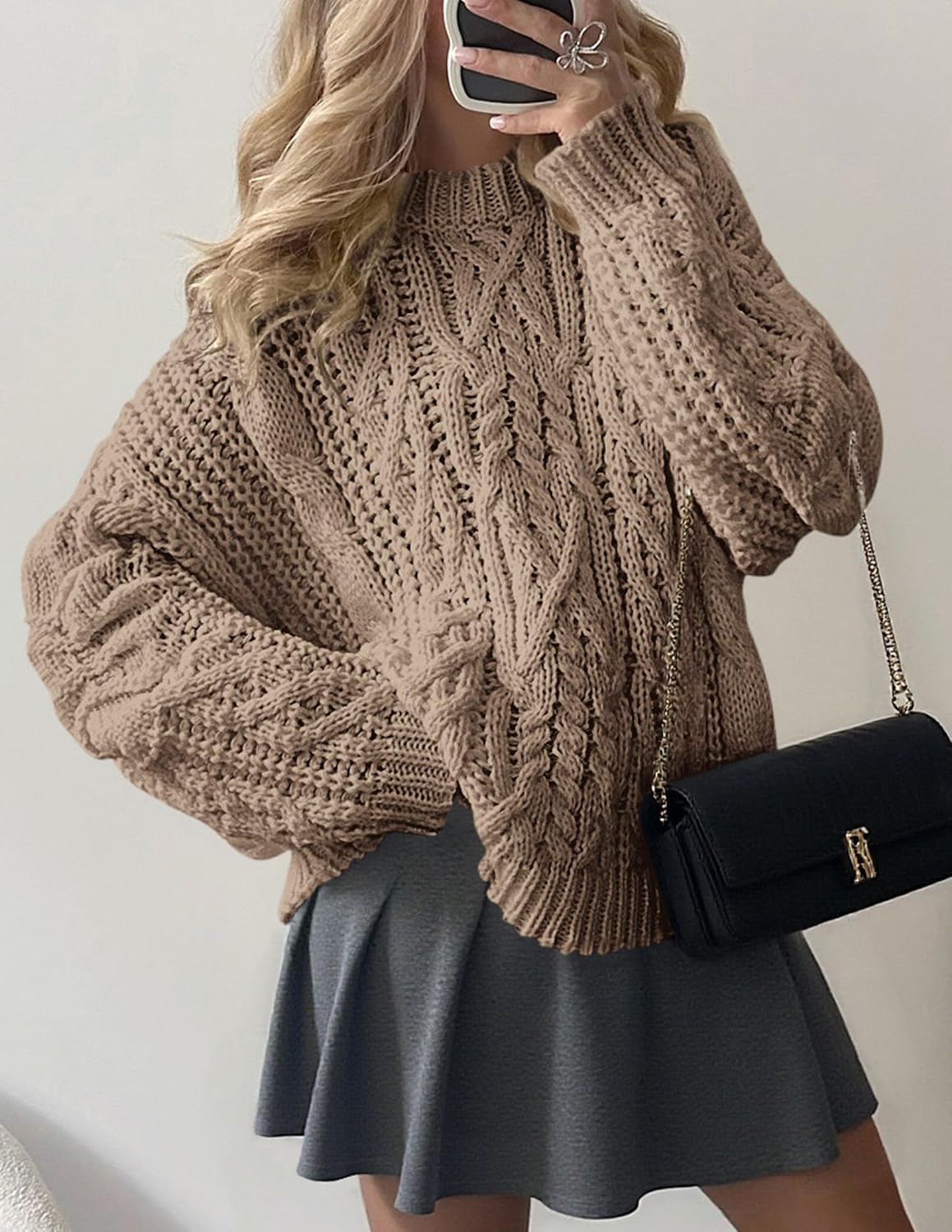 Detalle 2 de PRETTYGARDEN Women's Oversized Sweater 2026