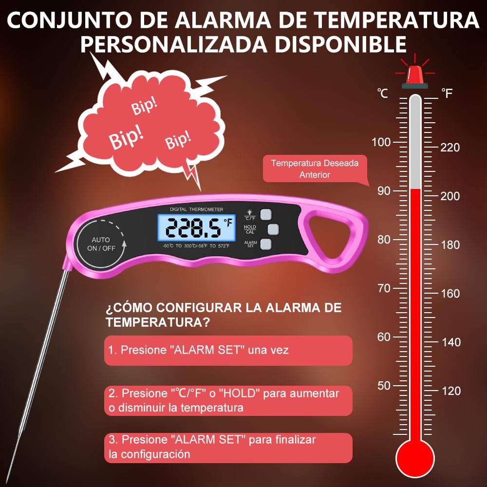 Thumbnail 5 de CIRYCASE Termometro Cocina sonda 102cm