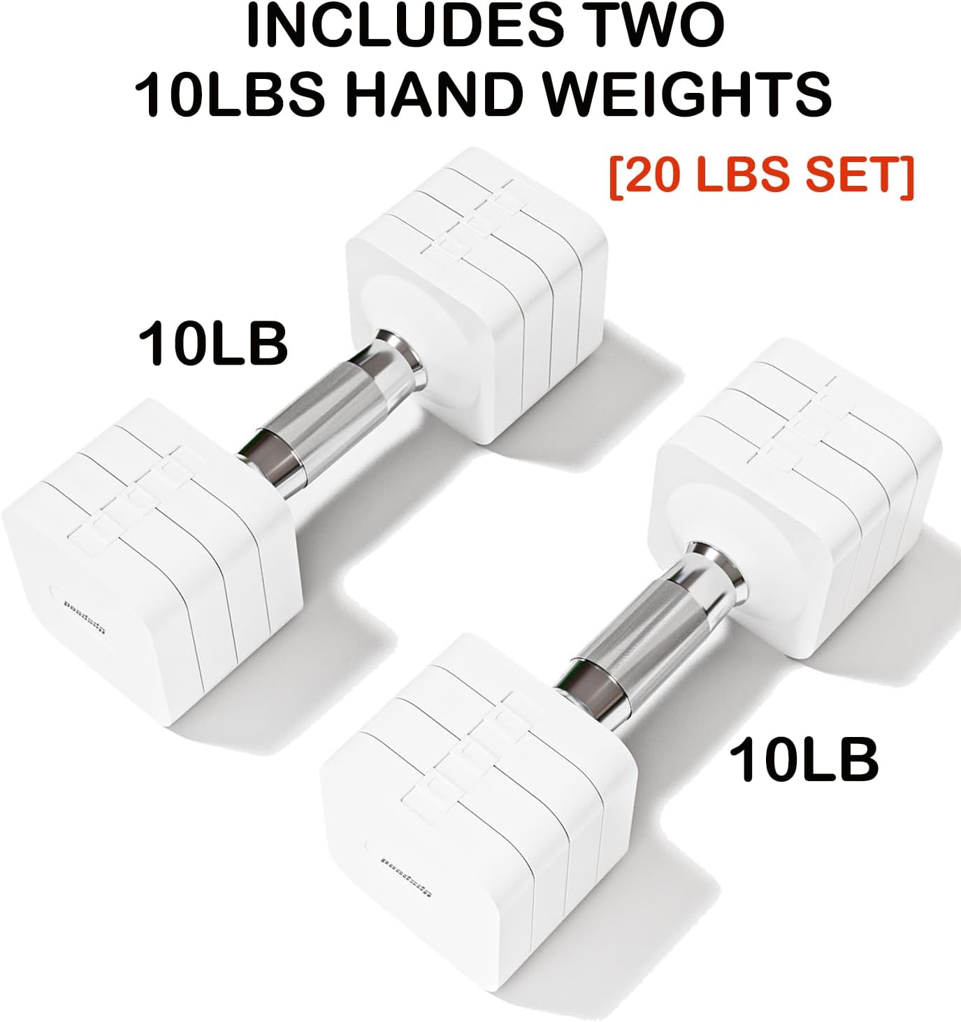 Detalle 2 de Adjustable Dumbbell Set 50LB for Home Gym ๐