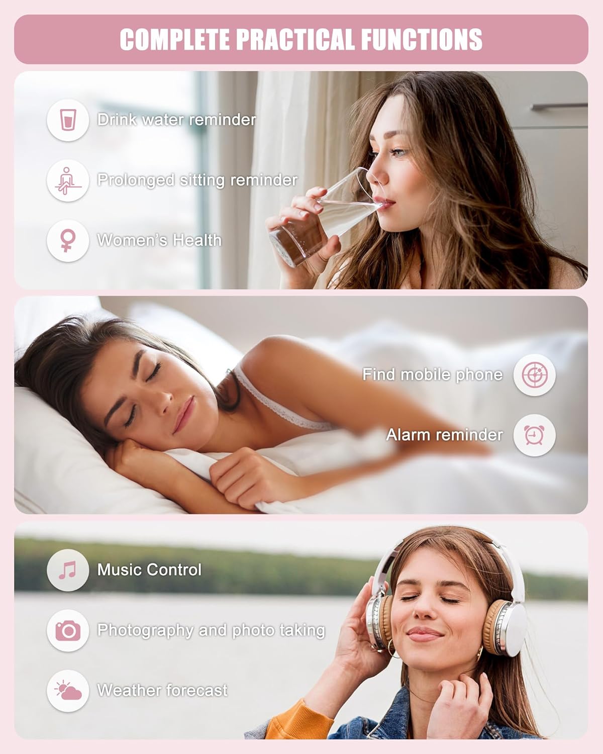 Thumbnail 4 de Fitness Tracker & Smart Watch for All-Day Health & Fitness Tracking
