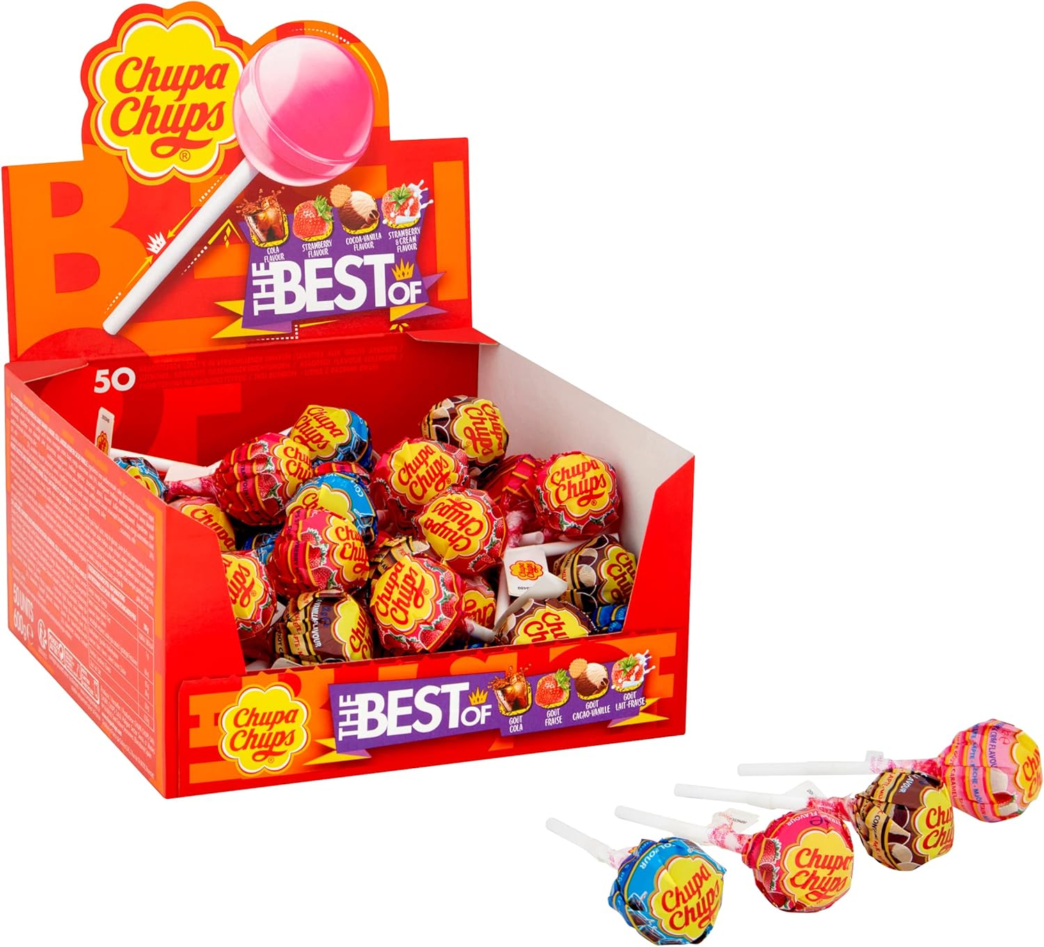 Thumbnail 3 de Chupa Chups Original display 50 unidades, 600 g 🍬