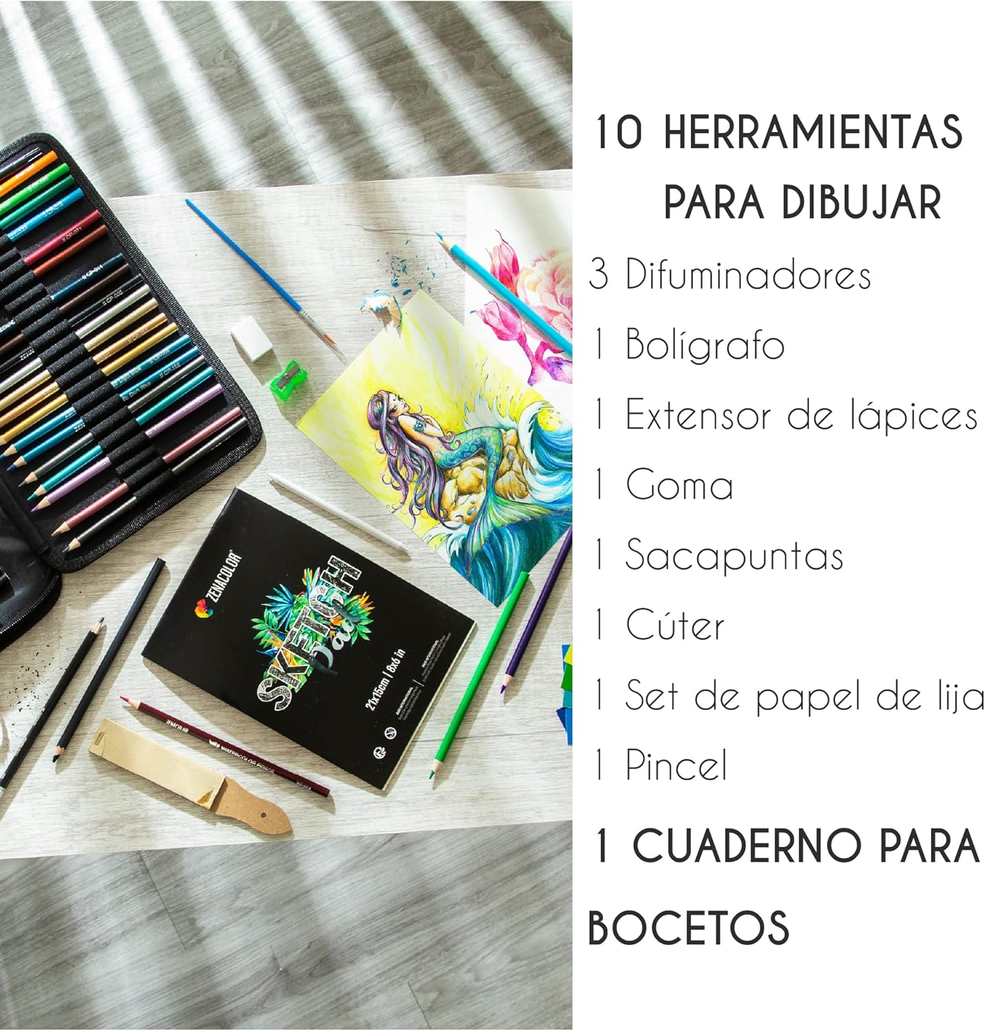 Thumbnail 3 de Zenacolor Kit Dibujo