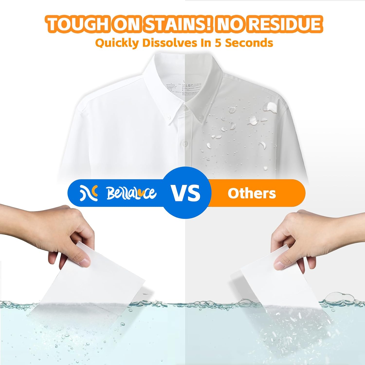 Detalle 2 de BellaLuce Laundry Detergent Sheets, 400 Loads