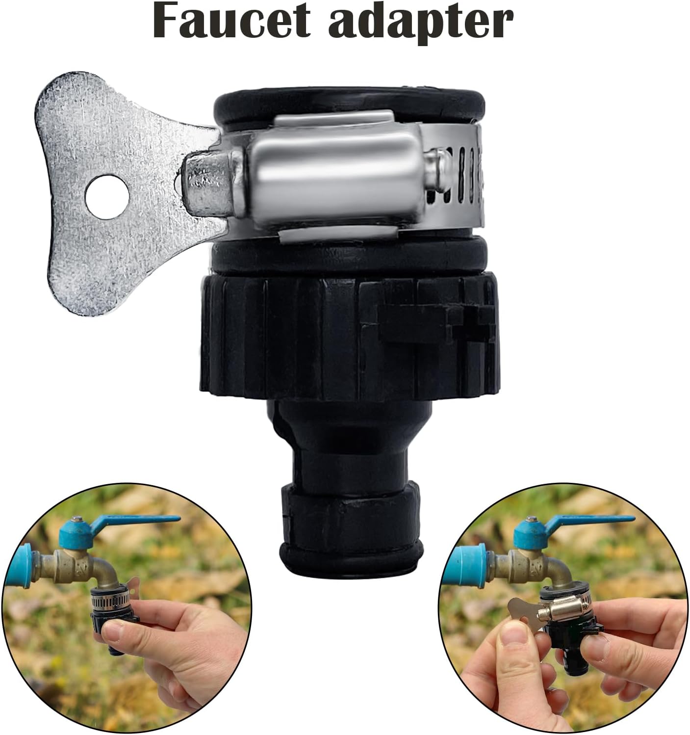 Thumbnail 5 de 27Pcs 2-in-1 Garden Hose Kit with Nozzle, Quick & Repair Connectors (1/2'' & 3/4'')