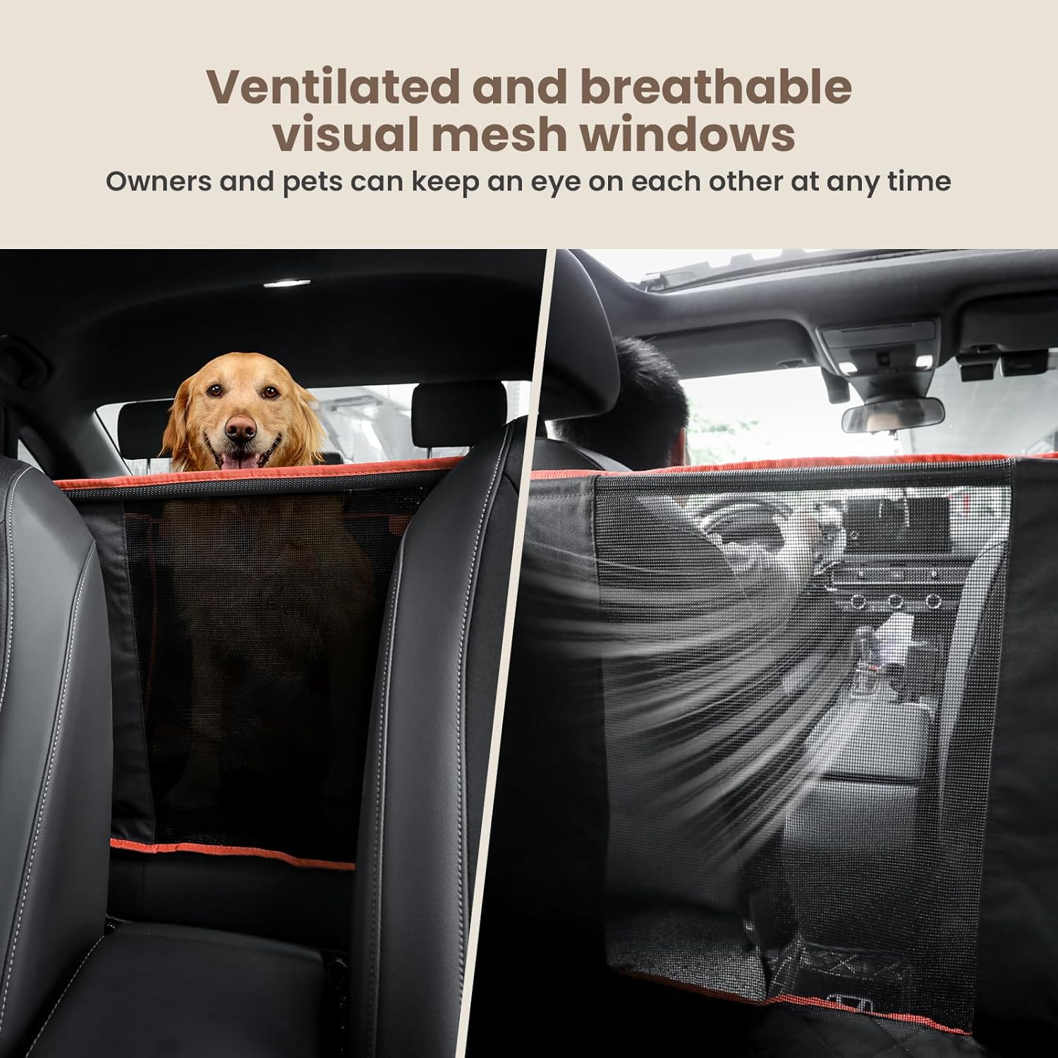 Detalle 2 de Pecute Asiento Trasero Protector 6 capas para coche