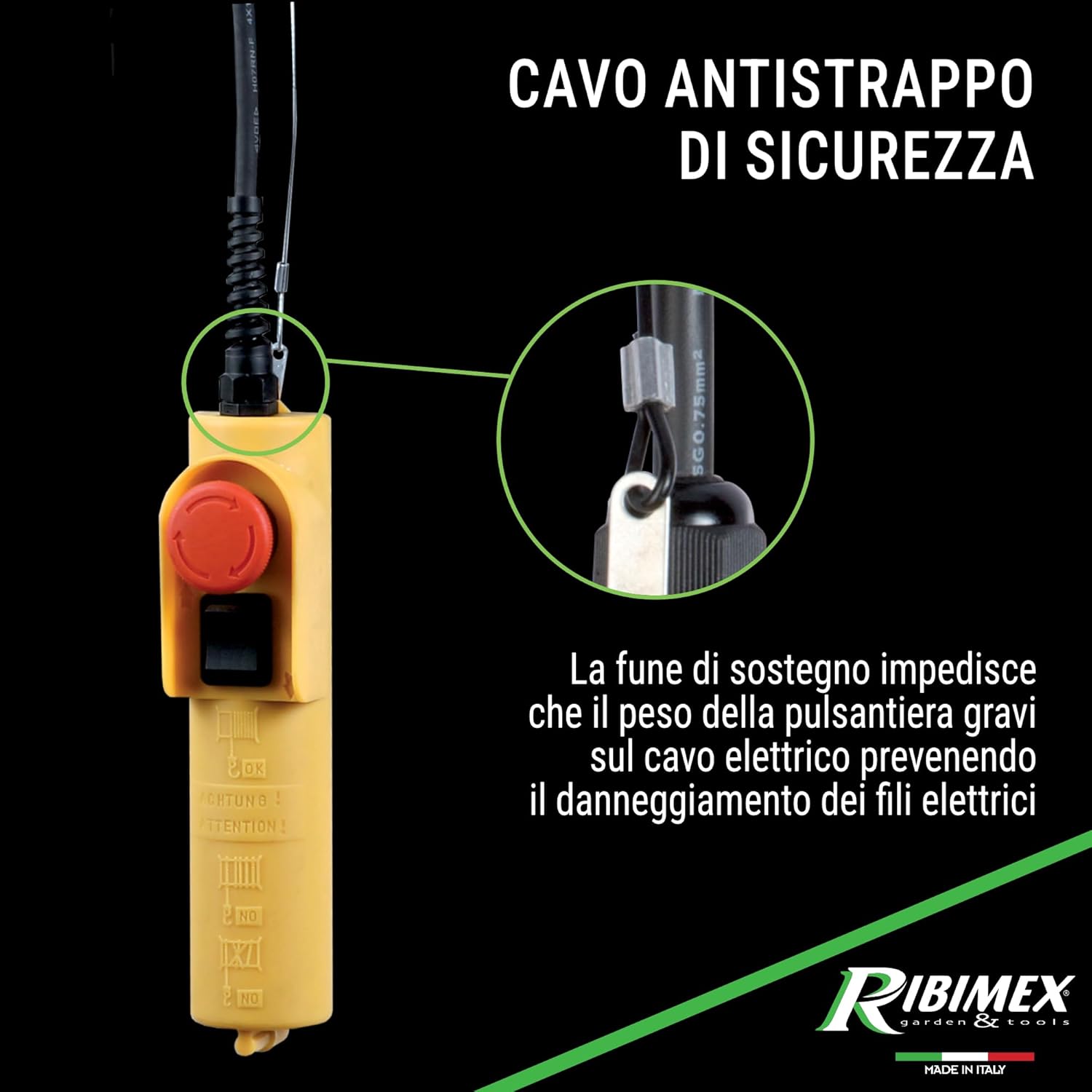 Thumbnail 4 de Ribimex Paranco Elettrico PE125/250C/1: sollevamento affidabile per uso domestico e industriale