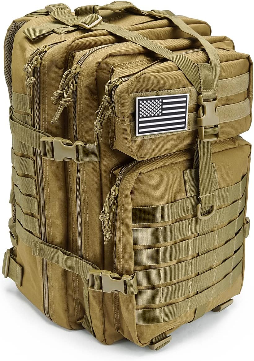Detalle 2 de QT&QY 45L Mochila táctica militar 45L