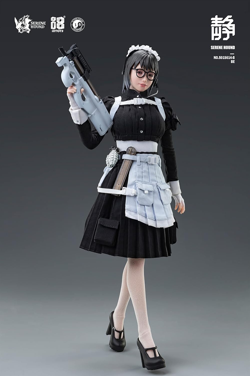 Thumbnail 2 de i8TOYS SERENE HOUND 501S614-B ベイ 1/6スケール可動フィギュア