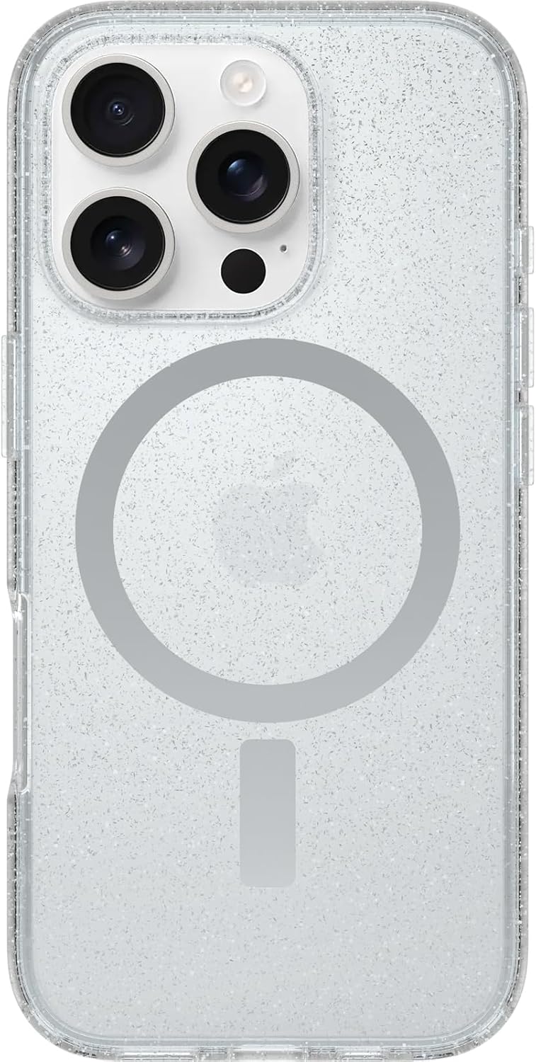 Detalle 2 de Otterbox Coque Symmetry Series Clear MagSafe pour iPhone 16 Pro ⚙