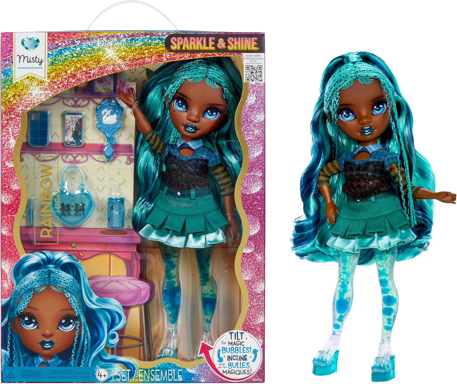 Thumbnail 5 de Rainbow High Whitney Sparkle & Shine Puppe 28 cm 🎀