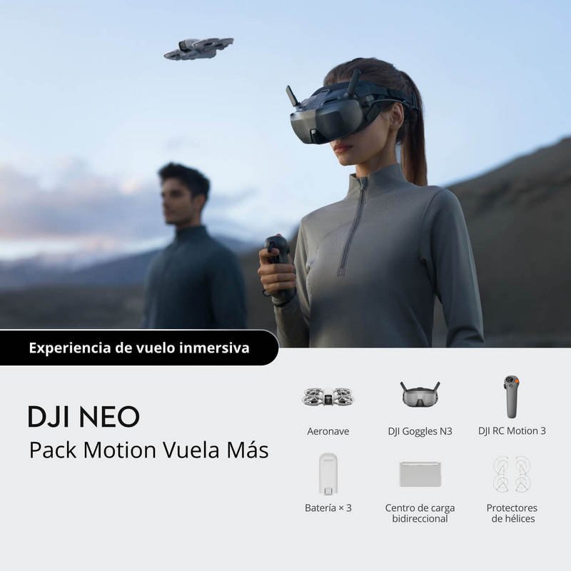 Detalle 2 de DJI Neo Motion Vuela Más 4K