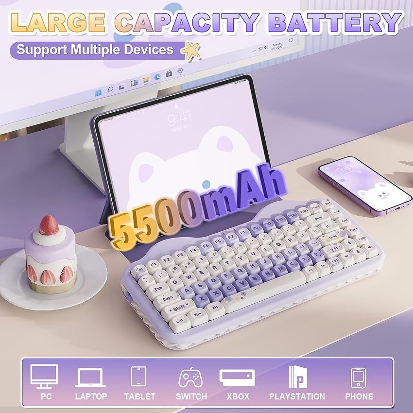 Thumbnail 5 de YUNZII C75 75% Hot-Swappable Mechanical Keyboard