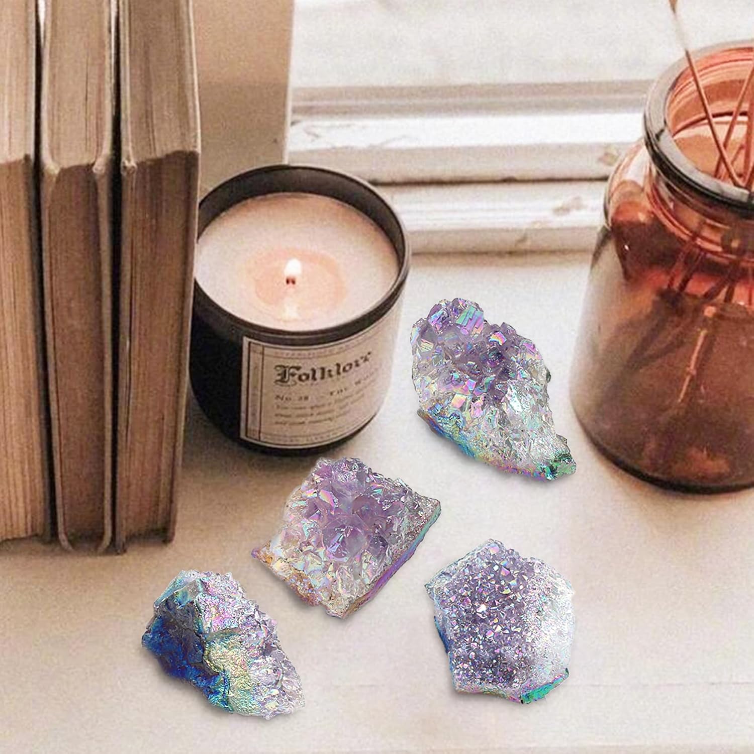 Thumbnail 4 de Sahoottie Titan Amethyst Druse Geode