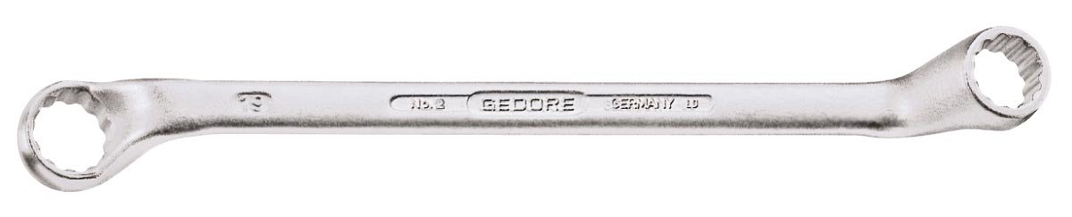 Detalle de GEDORE – 10-częściowy zestaw kluczy oczkowych 6–27 mm, kutych i odgiętych