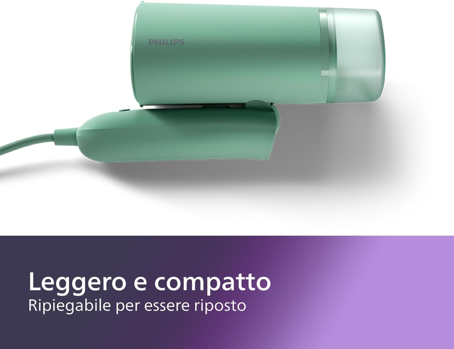 Detalle de Philips Serie 3000 Stiratrice verticale a vapore STH3010/70 – 1000 W, 20 g/min, serbatoio 100 ml