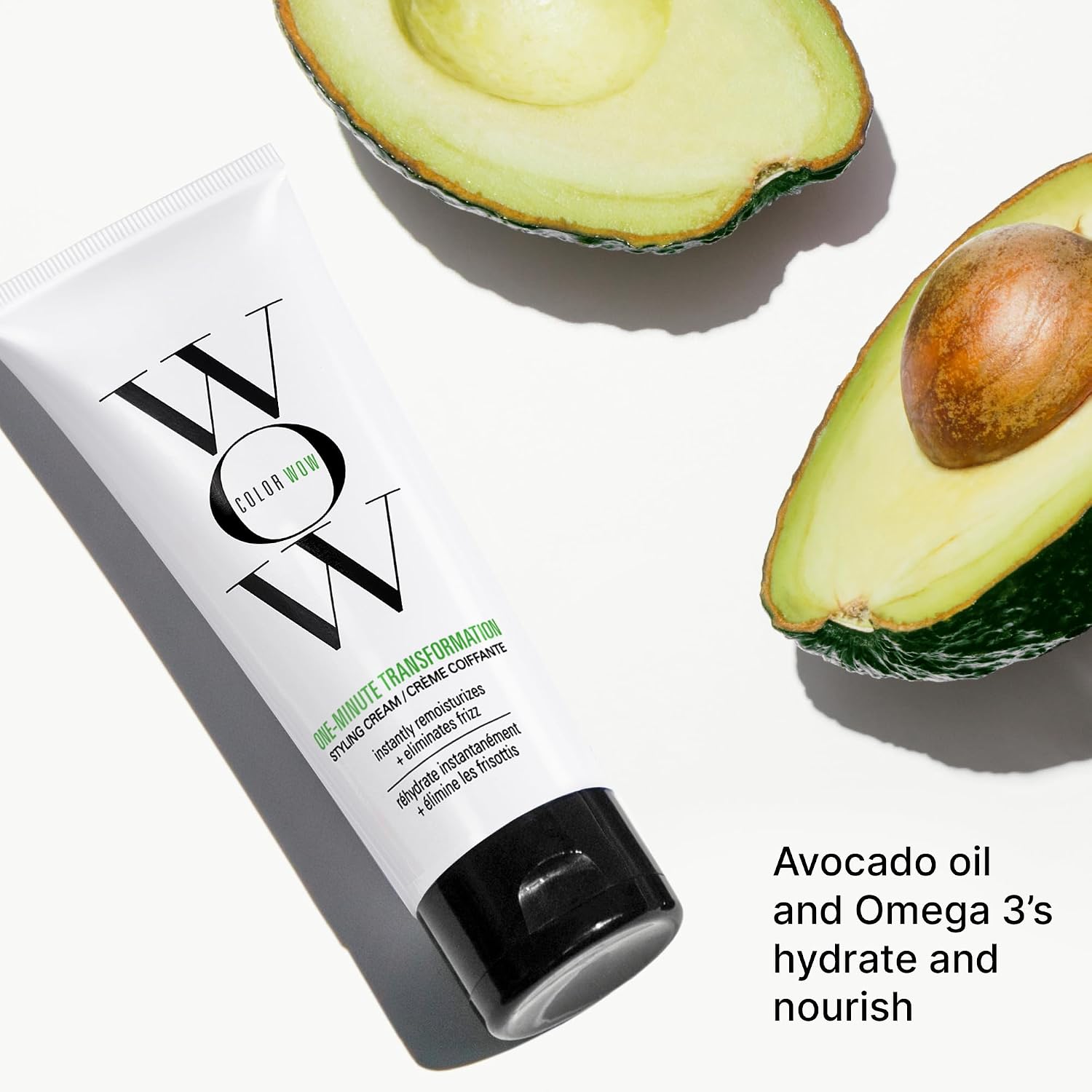 Detalle 1 de Color Wow One-Minute Transformation stylingcrème met avocado-olie, 120 ml