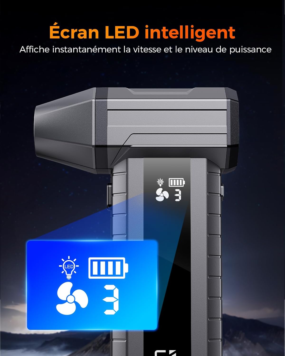 Detalle 2 de Nevoke Souffleur Air Comprimé Sans Fil – Mini Puissant pour PC et Clavier