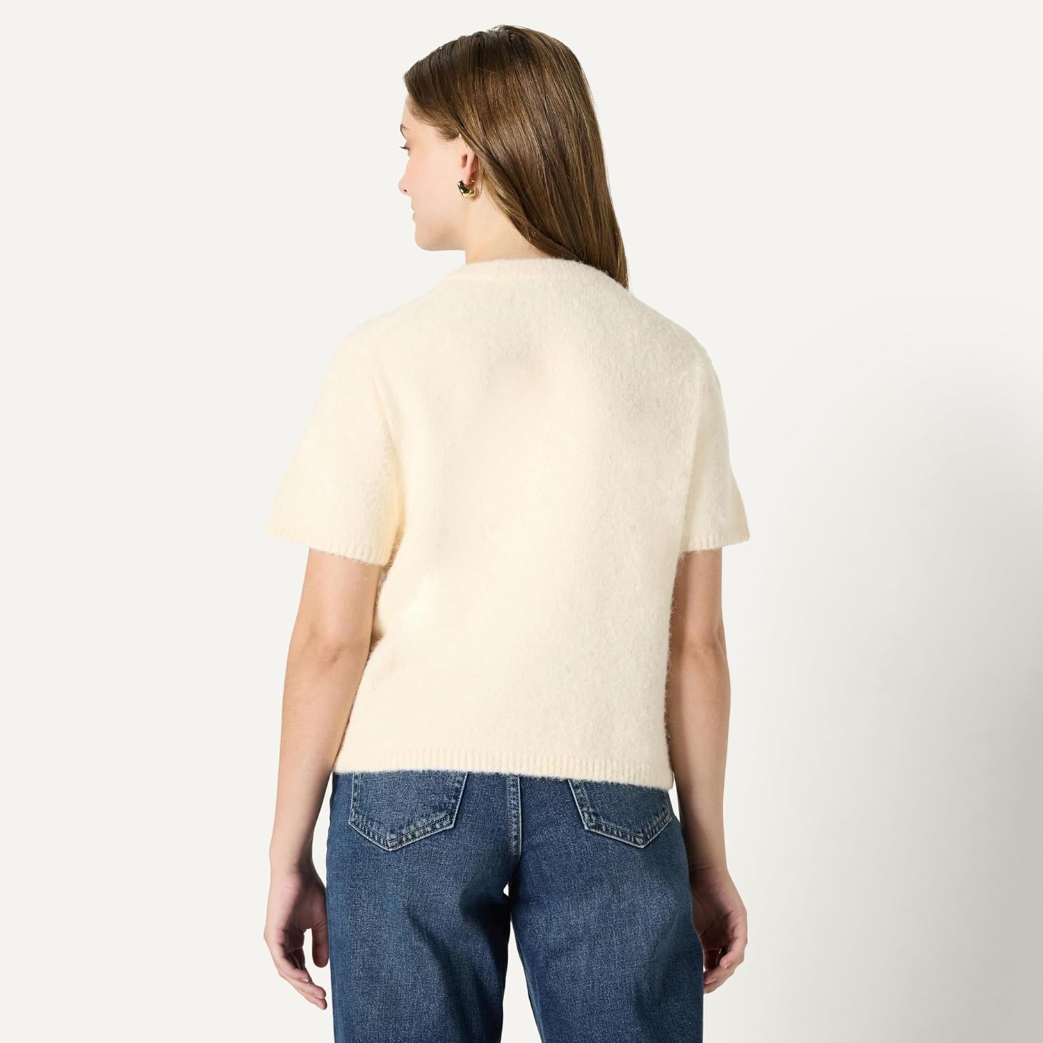 Thumbnail 1 de Amazon Essentials Relaxed-Fit Faux Mohair Jumper