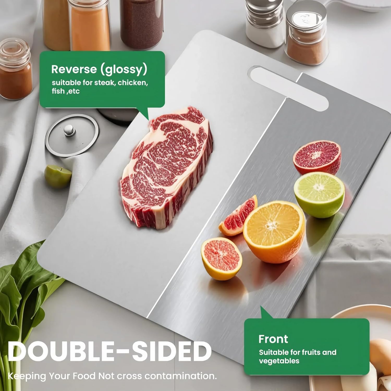 Detalle 2 de Katori Titanium Cutting Board