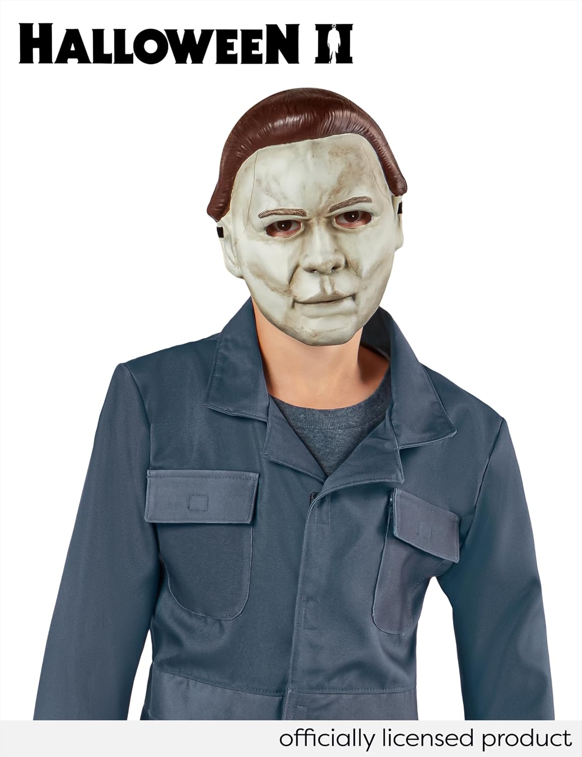 Thumbnail 6 de Rubies 1001022 Halloween II Michael Myers Kids Costume, Jumpsuit and Half-Mask
