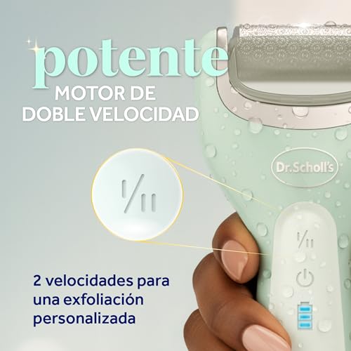 Thumbnail 6 de Dr. Scholl's Pedi Perfect Pro: pedicura eléctrica para pies | 3 cabezales, 90 min, impermeable