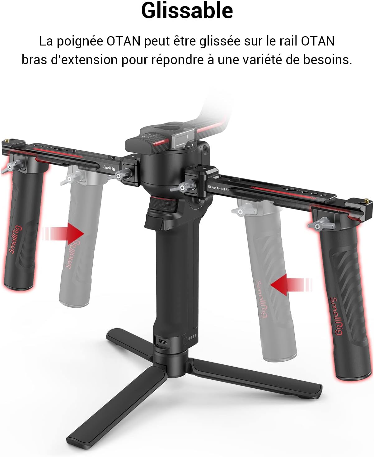 Detalle 2 de SMALLRIG Dual Handgrip 3027 pour gimbal