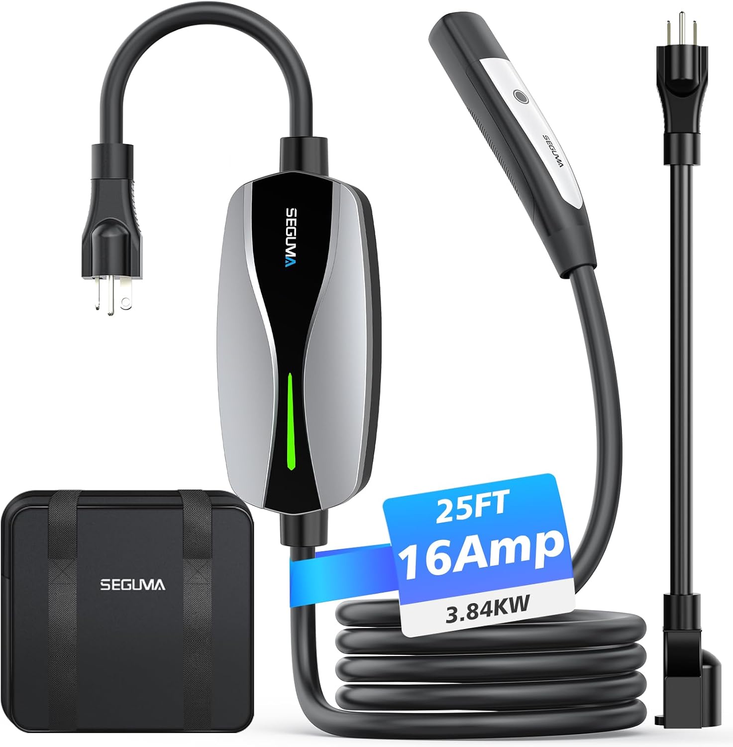 Detalle de Seguma Portable 16A EV Charger