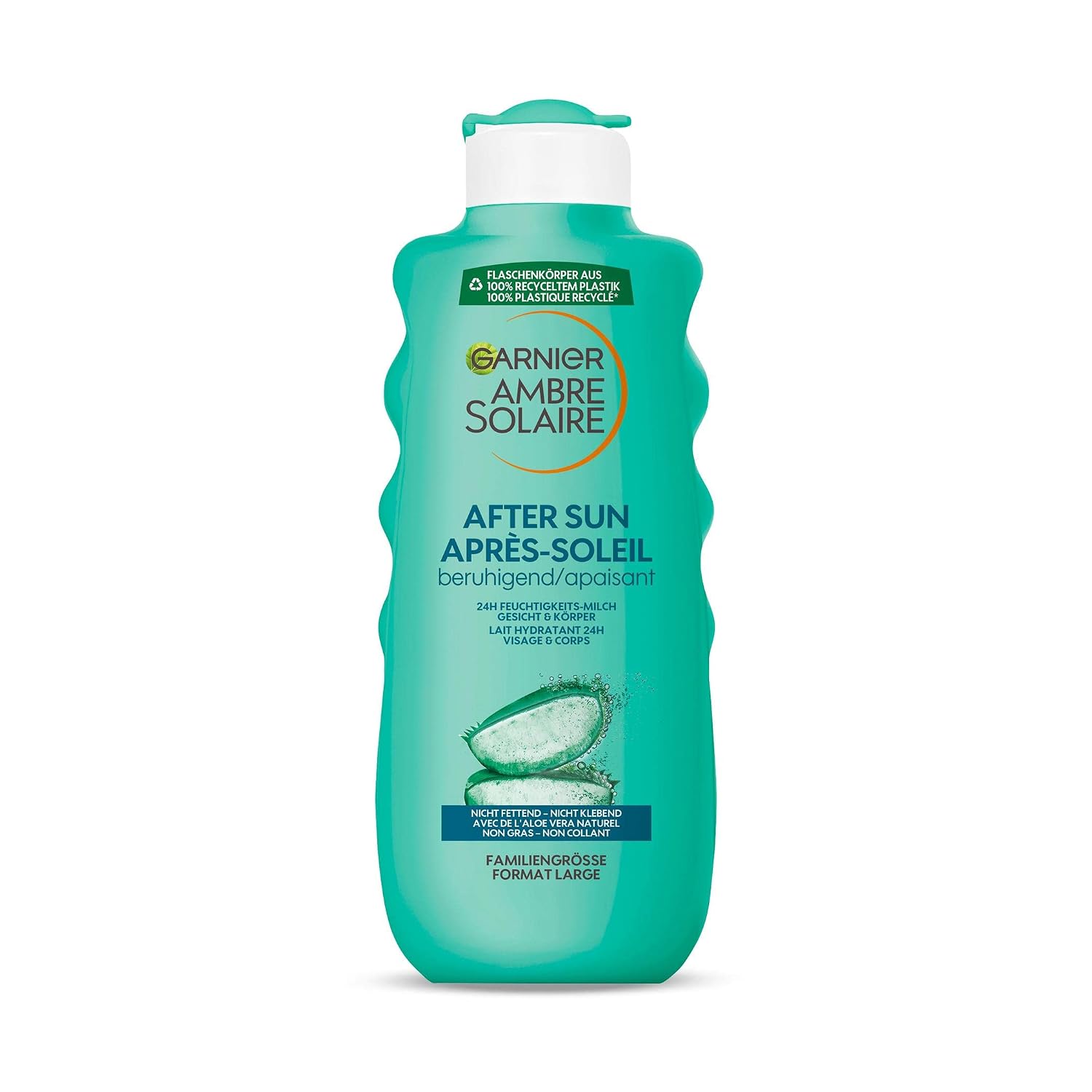 Thumbnail 6 de Garnier Ambre Solaire After Sun Lotion mit Aloe Vera – kühlende Bodylotion, beruhigende Feuchtigkeitspflege (Packung mit 2 x 400 ml)