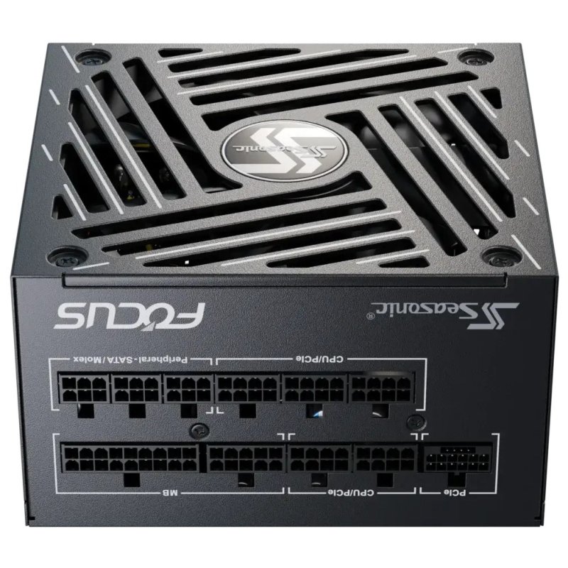 Detalle de Seasonic Focus GX-1000 1000W 80 Plus Gold fuente de PC