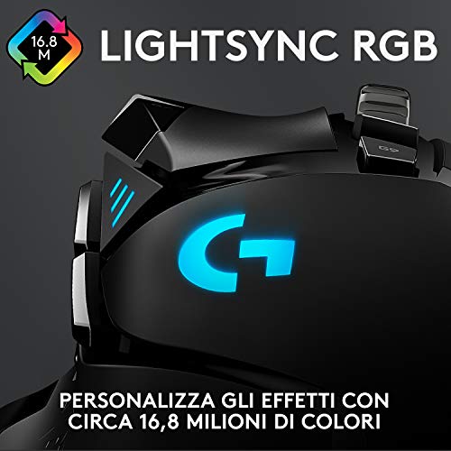 Thumbnail 7 de Logitech G G502 HERO Mouse Gaming Prestazioni Elevate