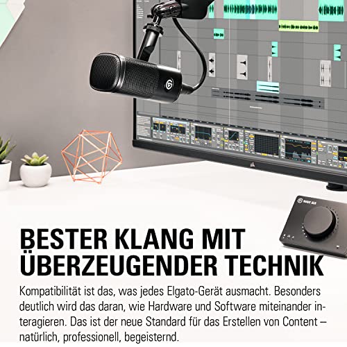 Detalle de Elgato Wave DX Dynamisches XLR-Mikrofon mit Nierencharakteristik