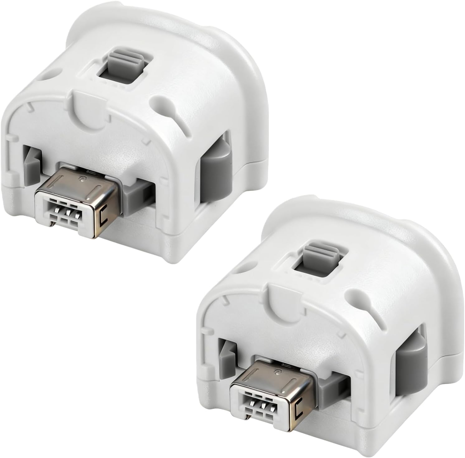 Detalle de TechKen 2 Pack Motion Plus for Wii – Enhanced Motion Sensor Adapters