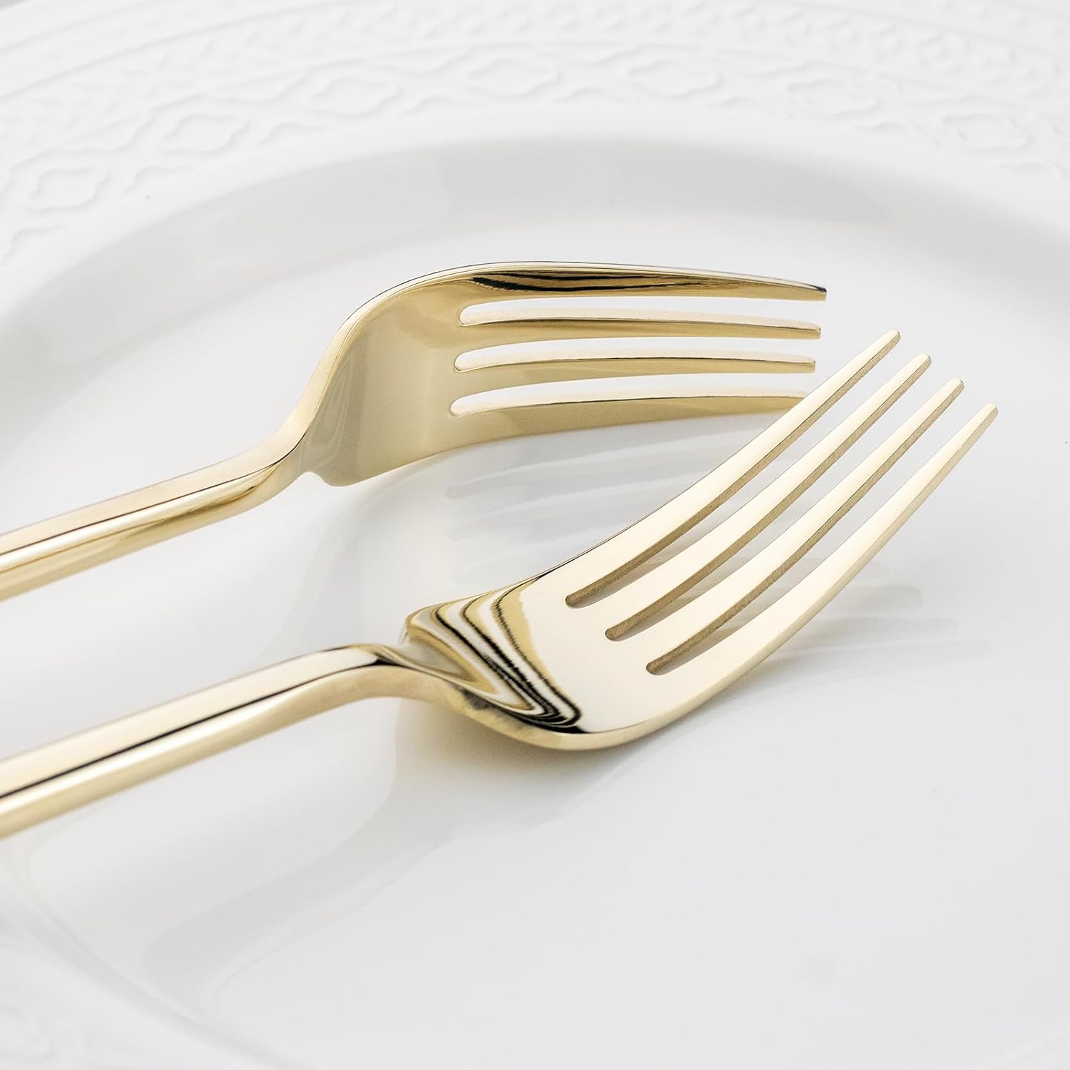 Thumbnail 5 de Alata Potter Champagne Gold 40-Piece Forged Silverware Set (Service for 8) in Stainless Steel