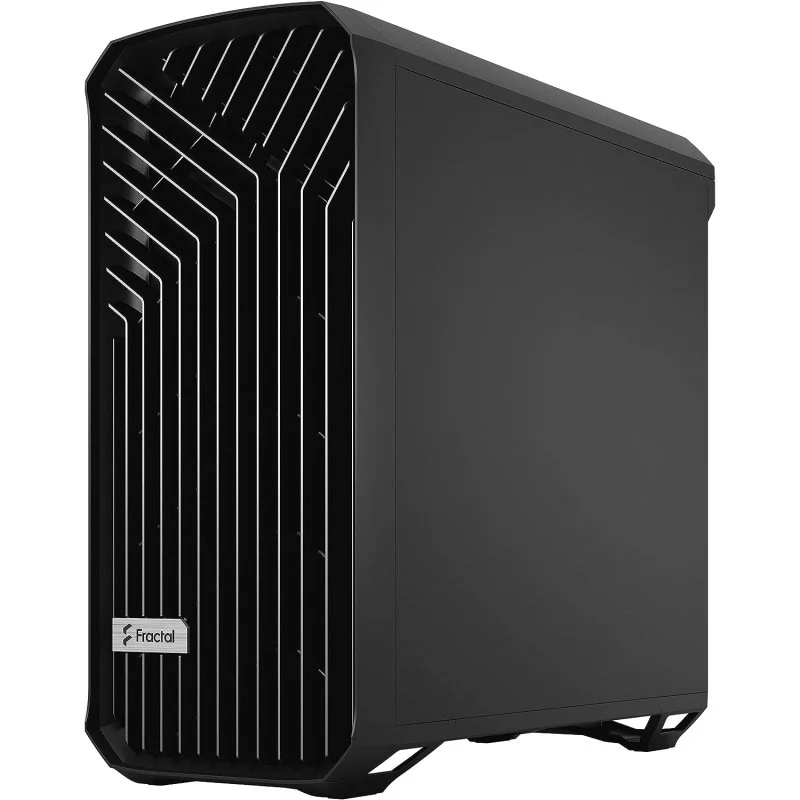 Thumbnail 1 de Fractal Design Torrent Black Solid ATX USB 3.2 Negra: potencia de refrigeración con cinco ventis preinstalados