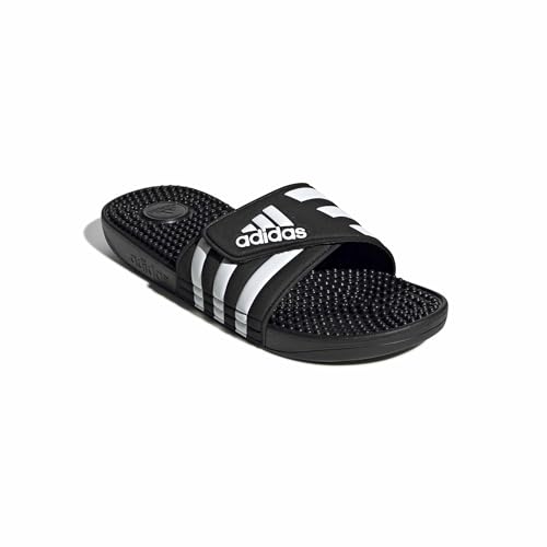 Thumbnail 4 de adidas Adissage Slides Unisex – Core Black / Gold Metallic, Größe 37 EU