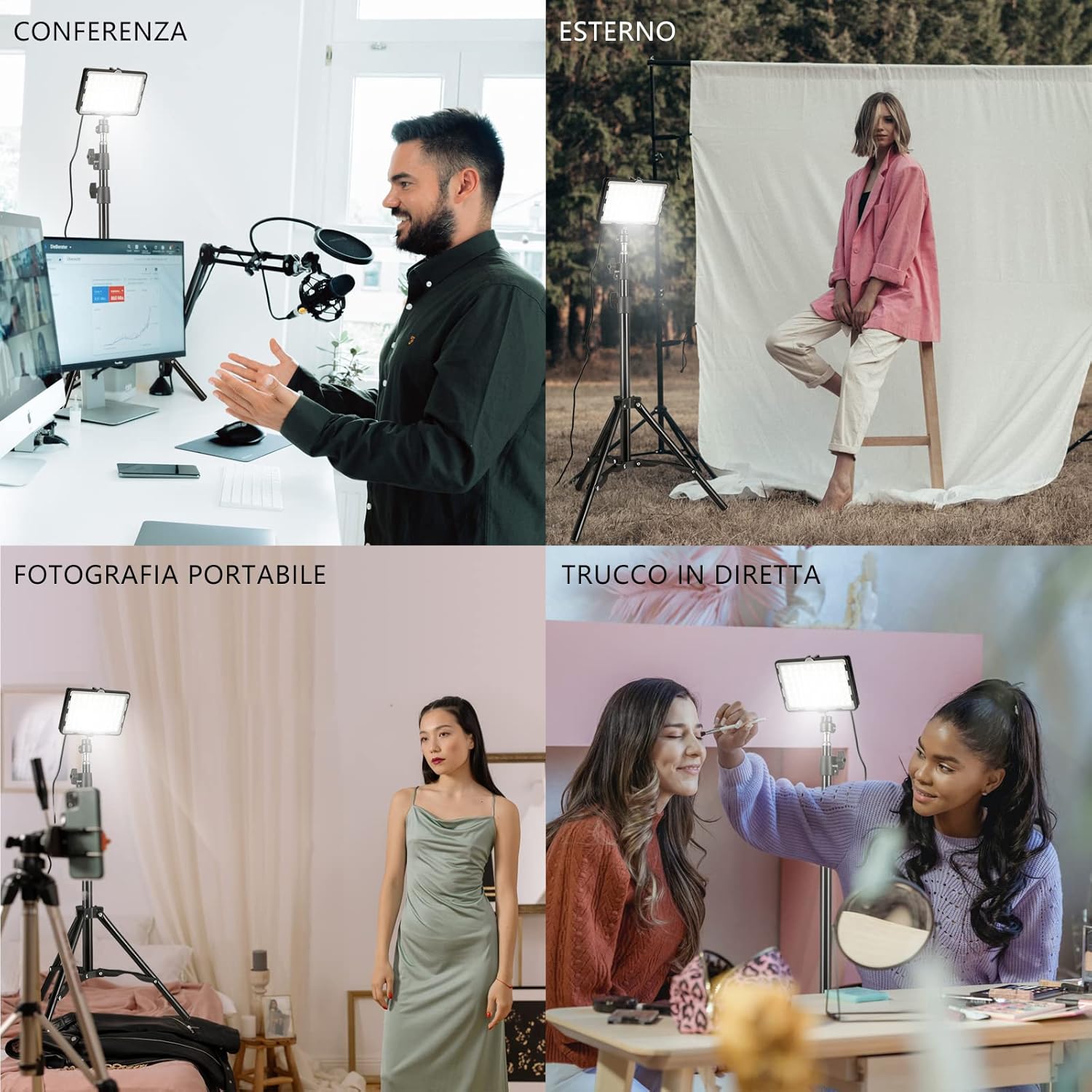 Thumbnail 5 de Photography Video Lighting Kit 5600K LED