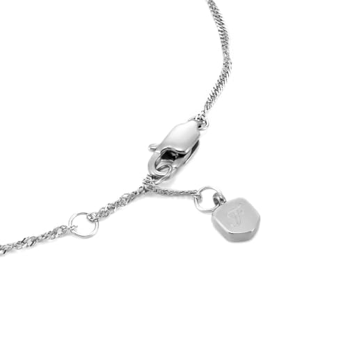 Thumbnail 3 de Fossil JF04837040 pulsera de acero inoxidable plateada, talla única