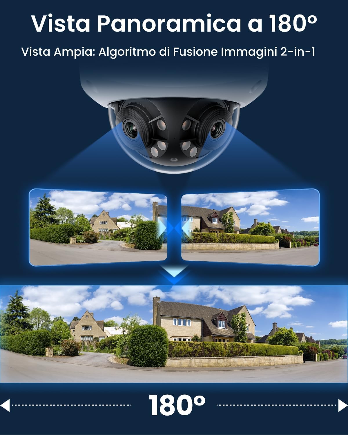 Detalle de Reolink Duo 3V PoE 16MP Telecamera