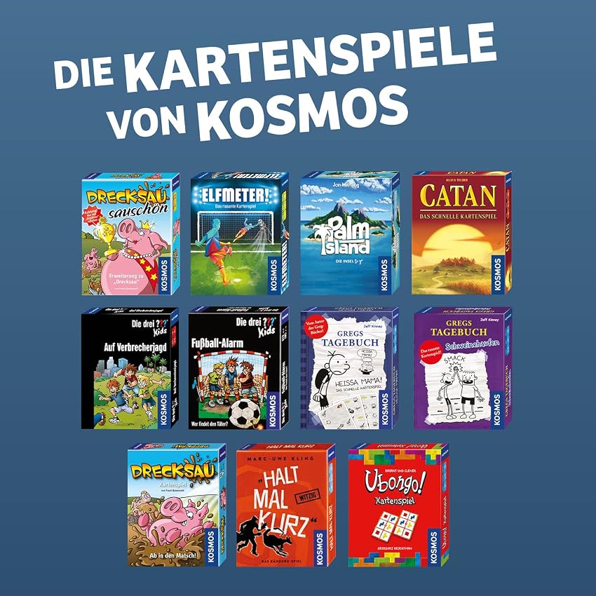 Detalle de Kosmos Drecksau juego de cartas para 2–4 jugadores
