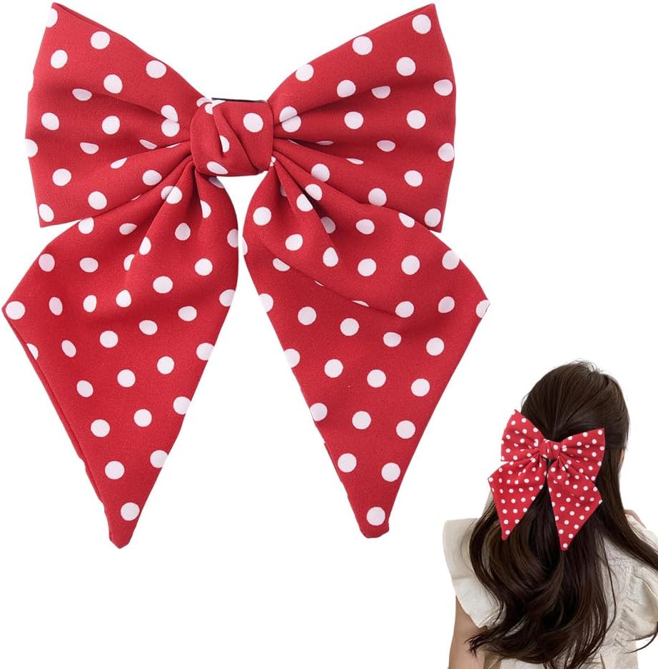 Detalle 2 de Satin Hair Bow Clip