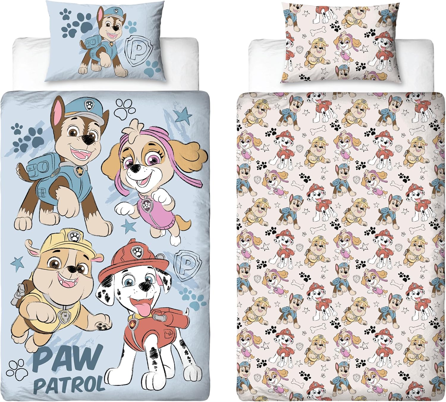 Detalle de Paw Patrol Housse de couette 135 x 200